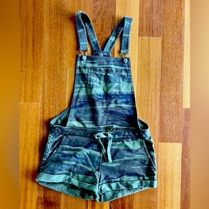 Camo overalls- good condition